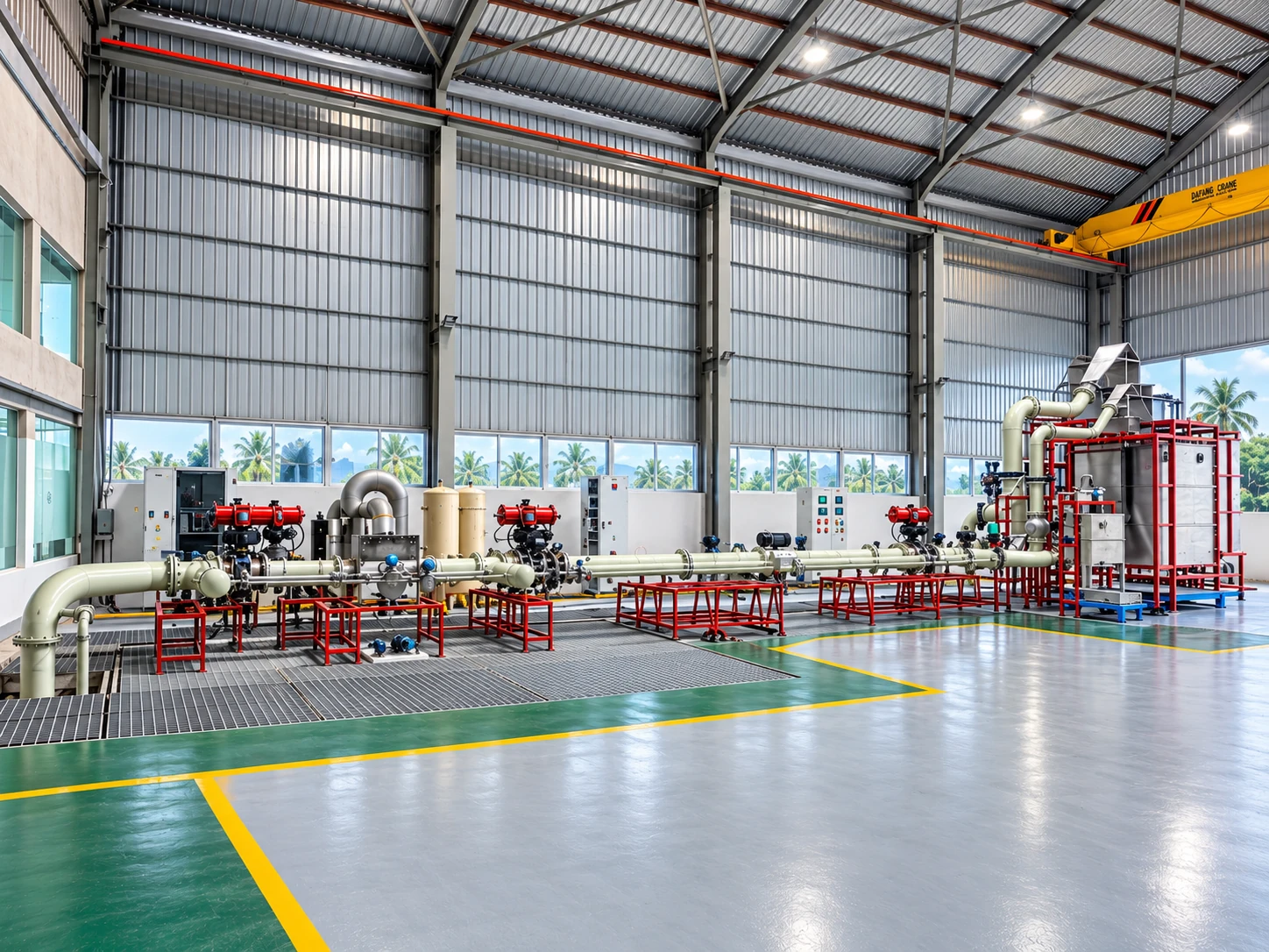 Nagman flow calibration facility with a complete calibration system