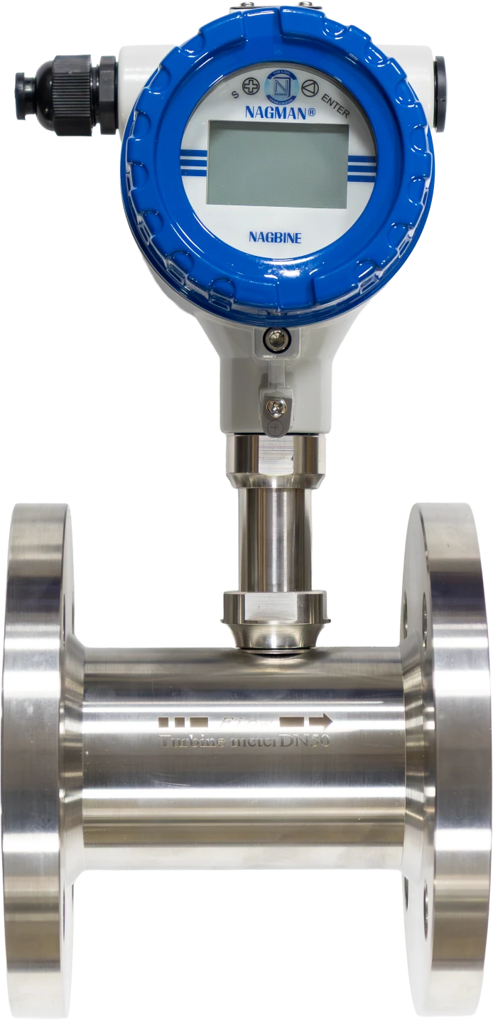 Nagman NAGBINE stainless steel turbine flow meter