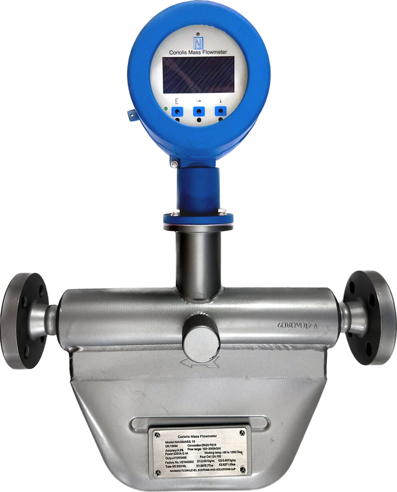 Nagman Coriolis mass flow meter