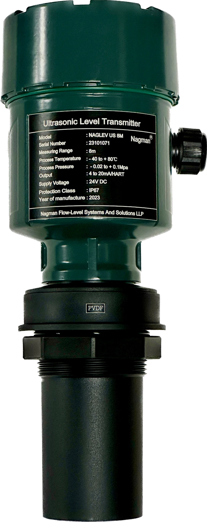 Nagman NAGLEV ultrasonic level transmitter